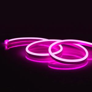 12V 네온 불빛 LED 스트립 방수 로프 실리콘 튜브 네온 사인 유연한 램프 홈 인테리어 DC 여성 인터페이스 1M-5M