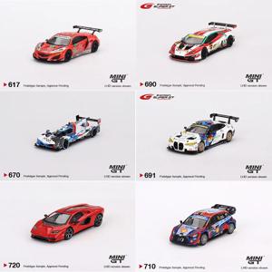 미니 GT 1/64 합금 모델 자동차 장식 720 람보르기니 670 자동차 다이캐스트 차량 모델 장난감