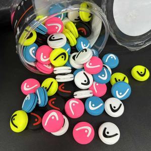 2개/세트 헤드 W 리듀스 테니스 라켓 고품질 진동 댐퍼 전문 테니스 라켓 액세서리 충격 흡수기