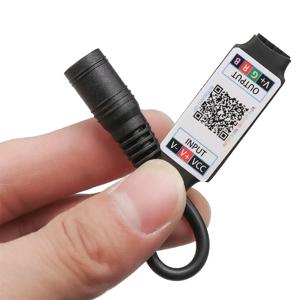 4Pin 커넥터에 미니 유용한 여성 플러그 스마트 DC 5-24V LED 라이트 스트립 블루투스 Led RGB 컨트롤러 어댑터
