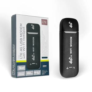 4G WiFi 라우터 USB LTE 모바일 핫스팟 플러그 앤 플레이 최대 10명 사용자 지원 안정적인 인터넷 마이크로 SIM 삽입 용이