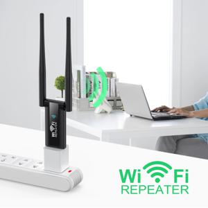 USB WiFi 리피터 무선 익스텐더 라우터 WiFi 신호 증폭기 부스터 장거리 Wi-Fi 리피터 액세스 포인트