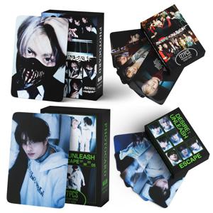55+72개/세트 K팝 새 앨범 DESIRE : UNLEASH 카드 미니 스티커 정원 헤성 제이 선우 송훈 니키 포토카드 팬 선물