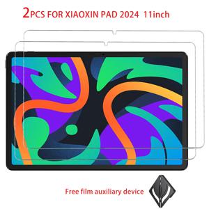 Lenovo Xiaoxin Pad 2024 11 인치 태블릿 보호 필름 오일 코팅 용 2 PCS HD 스크래치 방지 화면 보호기 강화 유리