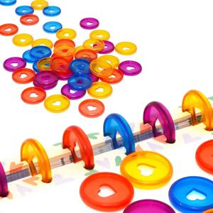 32mm 버섯 구멍 디스크 바인딩 디스크 바인딩 링 마카롱 컬러 플라스틱 링 노트북 플래너 링 바인더 바인딩 용품