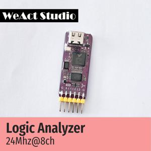 WeAct USB 로직 분석기 DLA 미니 24Mhz 8ch 채널 하드웨어 디버그 도구 5V MCU ARM FPGA 디버거