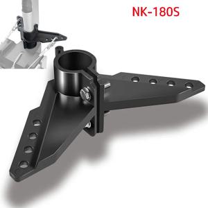 블랙 스티어링 삼각형 장착 브래킷 키트, 뉴포트 NK-180S 브러시리스 카약 트롤링 모터, 보트 스티어링 브래킷
