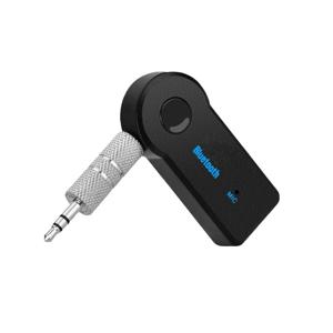 Aux 자동차 무선 블루투스 5.0 수신기 어댑터 자동차 음악 오디오 용 3.5mm 잭 A2dp 헤드폰 변환기 핸즈프리