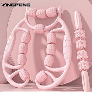 12 휠 환형 다리 클램프 마사지 안티 셀룰 라이트 마사지 바디 슬리밍 롤러 마사지 바디 마사지 릴렉스