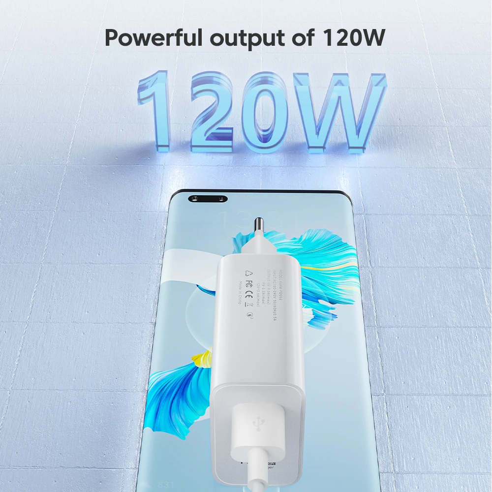 120W USB 충전기 GaN 빠른 충전 QC3.0 USB C 유형 C 케이블 iPhone Huawei Samsung Xiaomi 용 휴대 전화 충전기 어댑터