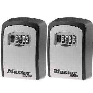 마스터 잠금 키 보관함, 스테인레스 스틸 벽걸이 야외 잠금 상자, 집 열쇠 안전, 콤비네이션 잠금, 대형 상자