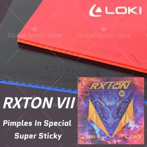 탁구 고무 시트 고밀도 쿤룬 스폰지, LOKI RXTON 7 탁구 고무, 슈퍼 점착성 RXTON VII