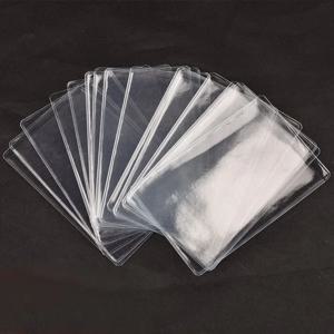 1/5/10PCS 여성 남성 신용 카드 케이스 ID 명함 홀더 가방 보호 문서 ID 배지 투명 카드 커버 홀더 PVC