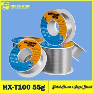 기계식 HX-T100 납땜 와이어, 마일드 송진 코어, 아이폰 삼성 수리 도구, 0.3mm, 0.4mm, 0.5mm, 0.6mm, 0.8mm, 1mm, 1.2mm, 55g