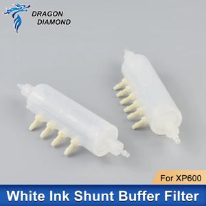 엡손 XP600 4720 I3200 프린트헤드용 흰색 잉크 션트 버퍼 필터, DTF DTG 프린터용 잉크 순환 스플리터 전환기