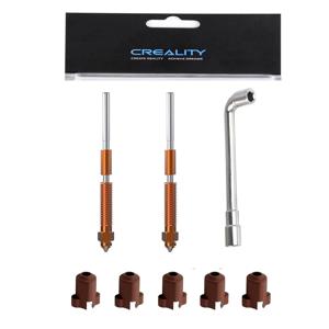1/3/5PCS Creality K1C 노즐, K1C, K1 Max, K1 SE, Ender 3 V3/3 V3 Plus, 유니콘 퀵 스왑 노즐 키트, 고유량 노즐 키트