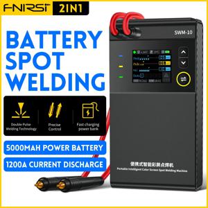 FNIRSI SWM-10 휴대용 배터리 스폿 용접기 DIY 미니 용접기 18650 배터리 팩 용접 도구 5000mah 용접 가능 0.25mm