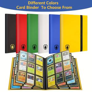 9 포켓 트레이딩 카드 바인더에는 360개의 카드, 세련된 측면 로딩 카드 앨범, TCG, MTG, Yugioh용 견고한 카드 컬렉션 폴더가 포함되어 있습니다.