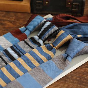 2025 신상 스트라이프 블루 넥타이 남성 캐주얼 6CM 슬림 타이 크리에이티브 화이트 도트 넥타이 웨딩 파티 액세서리 크라바트 선물