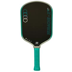 HURACHE-X POWER T700 탄소 섬유 피클볼 패들, 폴리머 허니콤 코어 16mm, 질감 있는 표면, 그라데이션 TPU 엣지 가드