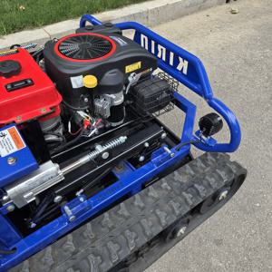 RC 예초기 800mm 스틸 데크 EPA/CARB 인증 |   경사면 예초 및 배수로 청소,45 °   가정 및 과수원 경사 적응 |