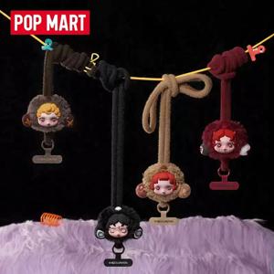 POP MART 스컬판다 유 파운드 미 시리즈 휴대폰 스트랩 블라인드 박스 장난감 귀여운 애니메이션 액션 피규어 서프라이즈 미스터리 박스