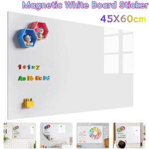 45X60cm 자석 화이트보드 스티커 자석 화이트보드 건식 지우기 부드러운 유연한 패드 냉장고 스티커 메모 메시지 보드