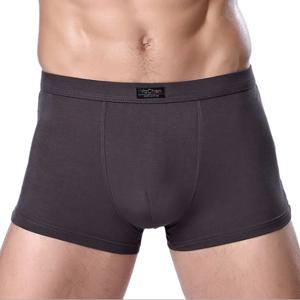 대나무 남성 팬티 섹시한 속옷 남자 Cuecas 복서 새로운 패션 복서 반바지 남성 Underware 4 개/몫 무료 배송