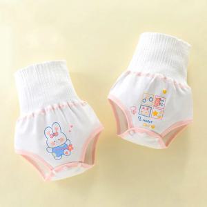 귀여운 아기 뱃살 보호 트레이닝 팬츠, 코튼 아기 반바지, 기저귀, 수면 팬티, 속옷 변경, 신제품