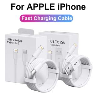 Apple iPhone 14 13 12 11 Pro Max 7 8 Plus XS XR 고속 충전 USB C-iOS 케이블 충전기 액세서리 용 기존 30W USB 케이블