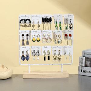 철제 보석 진열대, 귀걸이 진열대, 목걸이 팔찌 펜던트, 귀걸이 보석 보관대, 카운터 진열 소품