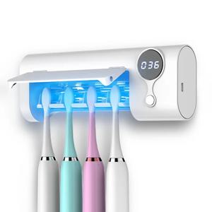 다기능 UV 충전식 칫솔 살균기 거치대, 전동 칫솔 소독 건조용 휴대용