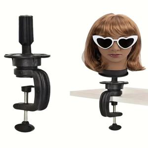 2025 가발 헤드 스탠드 클램프 마네킹 Manikin 훈련을위한 전문 미용 가발 홀더 클램프
