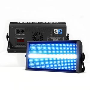 200W 스트로브 라이트 LED RGBW 4in1 파티션 DJ DMX 슈퍼 브라이트 Dj 워시 바 스트로브 무대 조명 효과