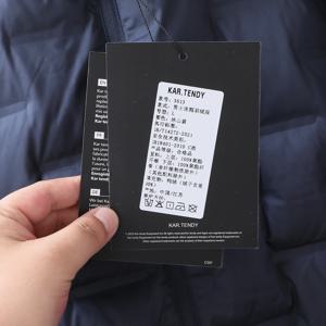 남성용 캐주얼 후드 다운 재킷 경량 따뜻한 시리즈 오리털 충전 벨벳 프레스 글루 가을 겨울 코트