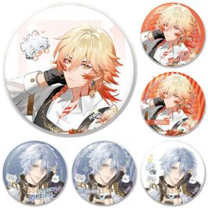 58mm 게임 Honkai: 스타 레일 Khaslana Phainon Mydei 코스프레 배지 핀 SPTE Tinplate 브로치 ﻿