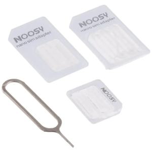 4 in 1 범용 휴대폰 SIM 카드 - 마이크로/표준 카드 어댑터 변환기 세트, 휴대폰 액세서리용 SIM 카드 도구
