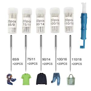 가수, 형제, Janome, Varmax, 크기 65/9 75/11 바느질 바늘에 대 한 100PCS 범용 스테인레스 스틸 재봉틀 바늘