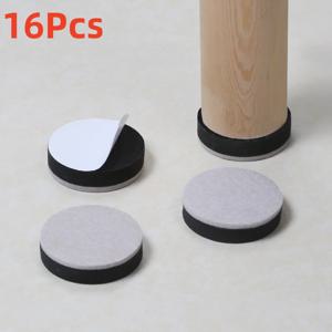 4/8/16pcs 두꺼운 펠트 가구 높이 발 패드 테이블 의자 다리 매트 무거운 가구 미끄럼 방지 매트 나무 바닥 보호기 패드