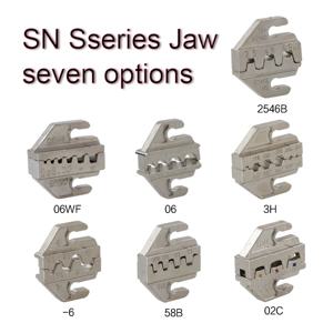 SN 압착 도구 플라이어 압착 조 세트, 4mm 슬롯 조, SN-48B/58B/02C/2546B/2549 /06/02H/-6/06WF/03H, 압착 단자에 사용