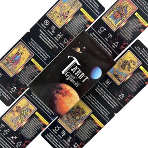 의미가 있는 초보자를 위한 타로 카드, 78pcs-카드 포켓 사이즈 타로 학습 데크, 운세 게임