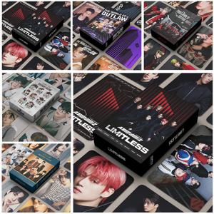 55PCS Kpop ATEEZ 앨범 Lomo 카드 포토 카드 사진 인쇄 카드 SEONGHWA YUNHO YEOSANG SAN 팬 선물