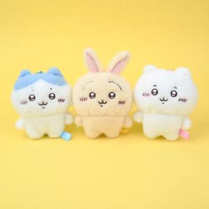Chiikawa 귀여운 플러시 하치와레 인형 우사기 인형 플러시 장난감 가방 키 체인 펜던트 장식 룸 장식 어린이 선물