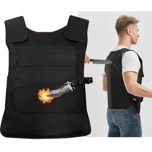 높은 망간 강철 하드 안티 찌르기 정품 컷 증거 조끼 헬멧 갑옷 전술 조끼 찌르기 방지 경비원 의류 ﻿