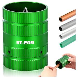 구리 PVC 파이프 클리너 튜브 및 파이프 리머 용 1pcs 파이프 리머 도구 디버링 도구