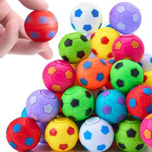 12PCS Fidget Spinners 어린이를위한 축구 공 장난감 스트레스 공 책상 장난감 파티는 Goodie Bag Stuffers 어린이 성인 선물을 선호합니다