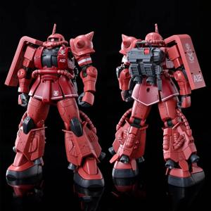 Hg 1/144 Cucuruz Doan Island ZAKU II Char 맞춤형 Mech 조립 모델 로봇 키트 액션 피규어 모델 장식 유행 장난감 선물