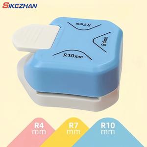 3 in 1 태그 펀치 코너 라운더 커터 종이 라벨 펀치 스크랩북킹 카드 DIY 종이 카드 사진 플래너 커팅 용품