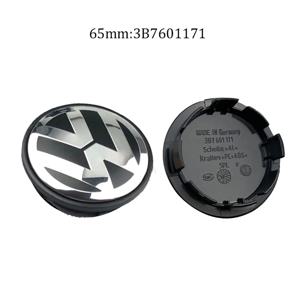 VW 4 개/대 56mm/65mm/66mm 자동차 스타일링 휠 센터 캡 허브 커버 배지 액세서리 VW 골프 3B7601171 5G0601171