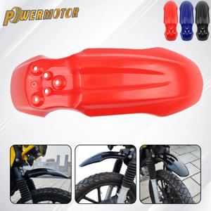 혼다 CRF50 CRF 50 Motocorss Pit Dirt Bike 수정된 교체 부품 용 오토바이 프론트 펜더 머드 가드 커버 페어링 키트